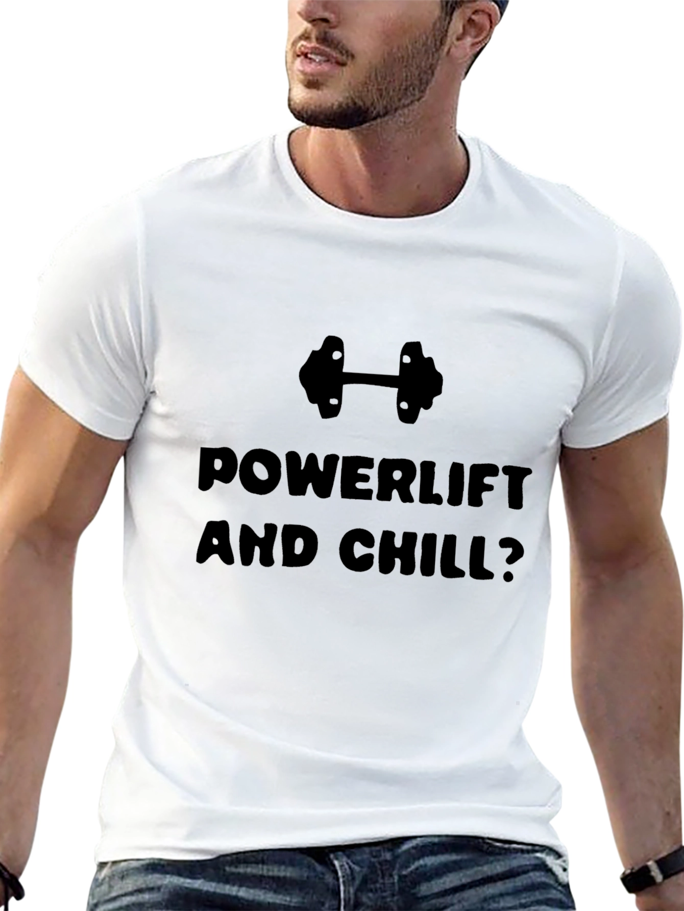 Powerlift and Chill Graphic T-Shirt