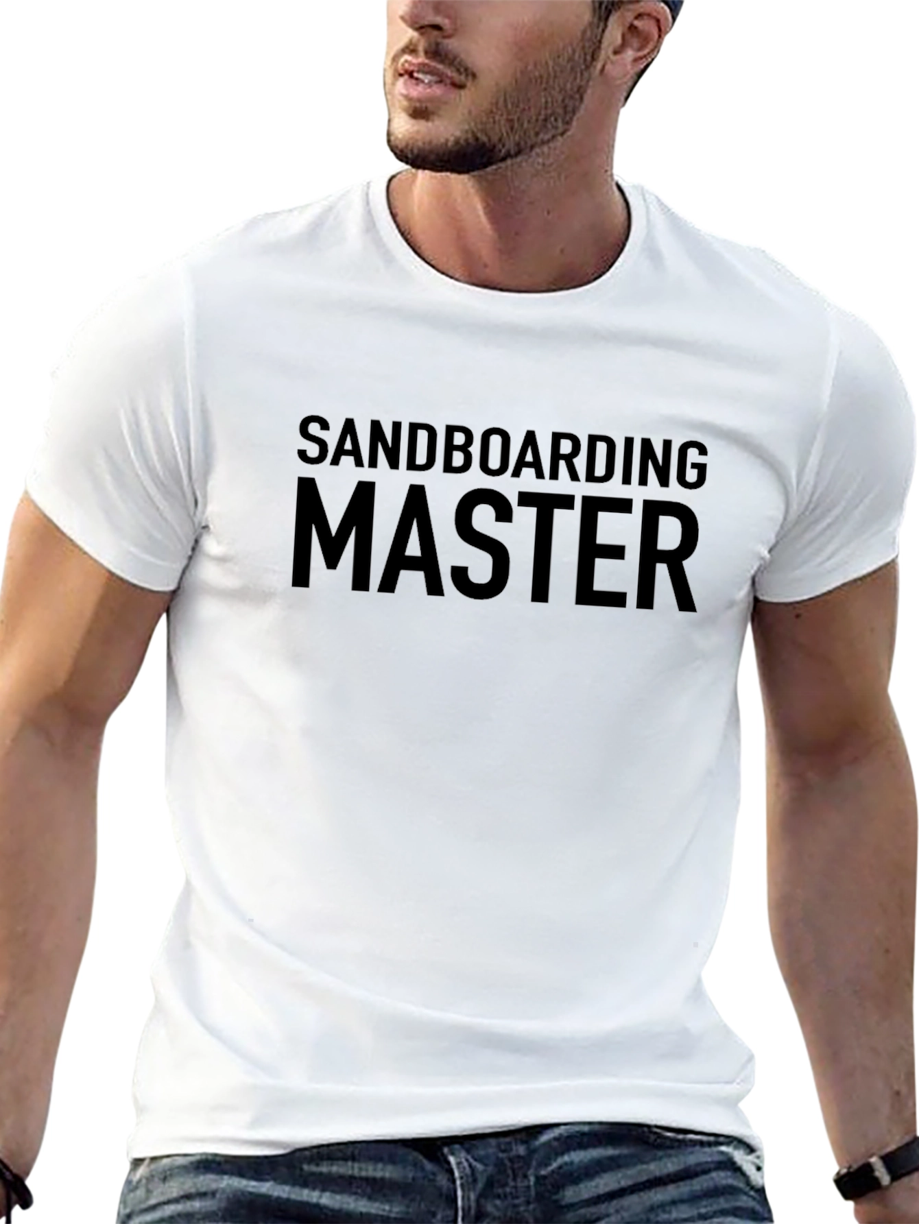 Sandboarding Master Black T-Shirt