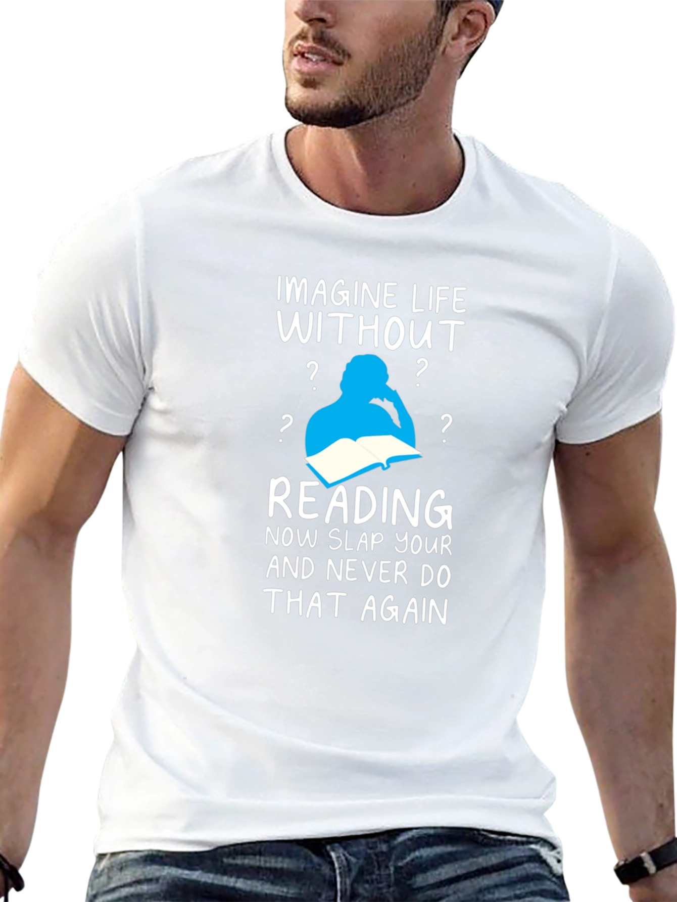 Imagine Life Without Reading T-Shirt