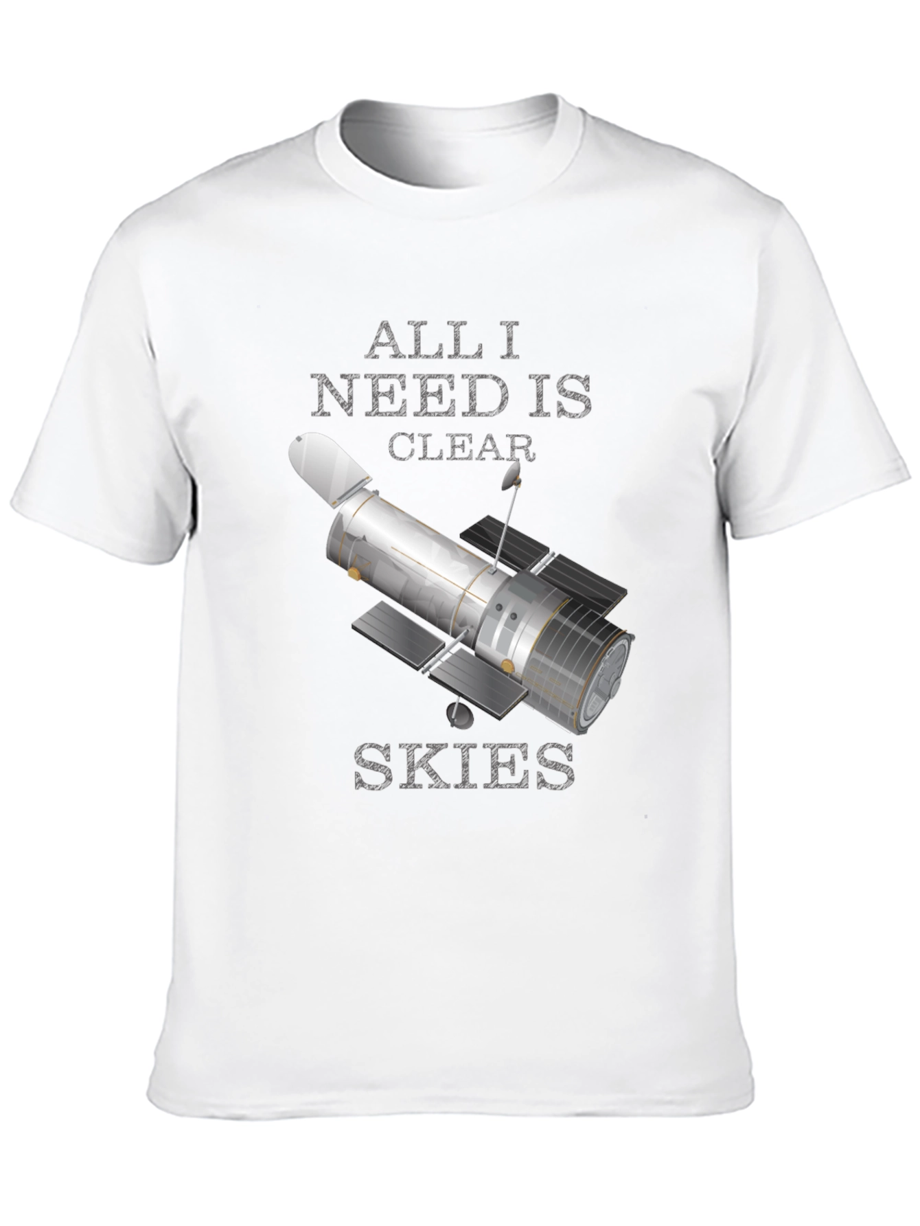 All I Need is Clear Skies Black T-Shirt