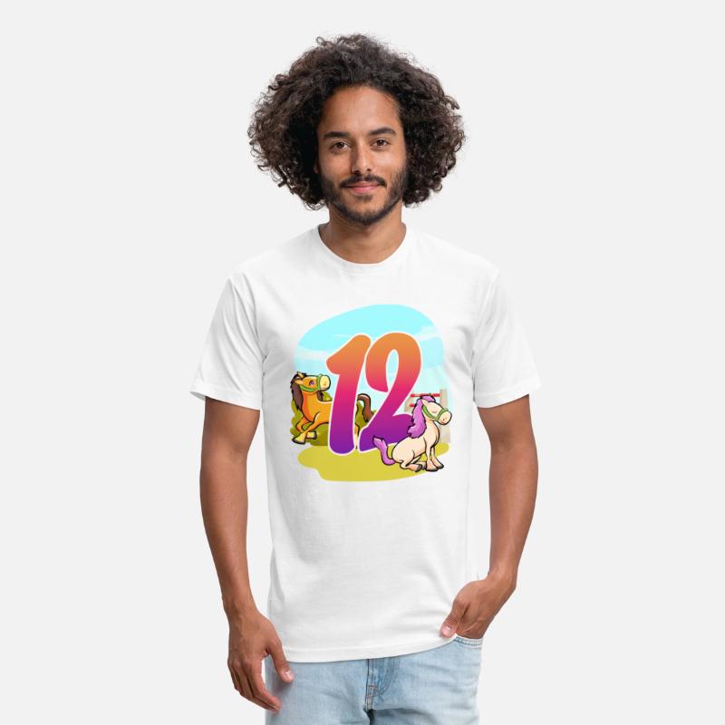 12th Birthday Horseback Riding Horse-themed