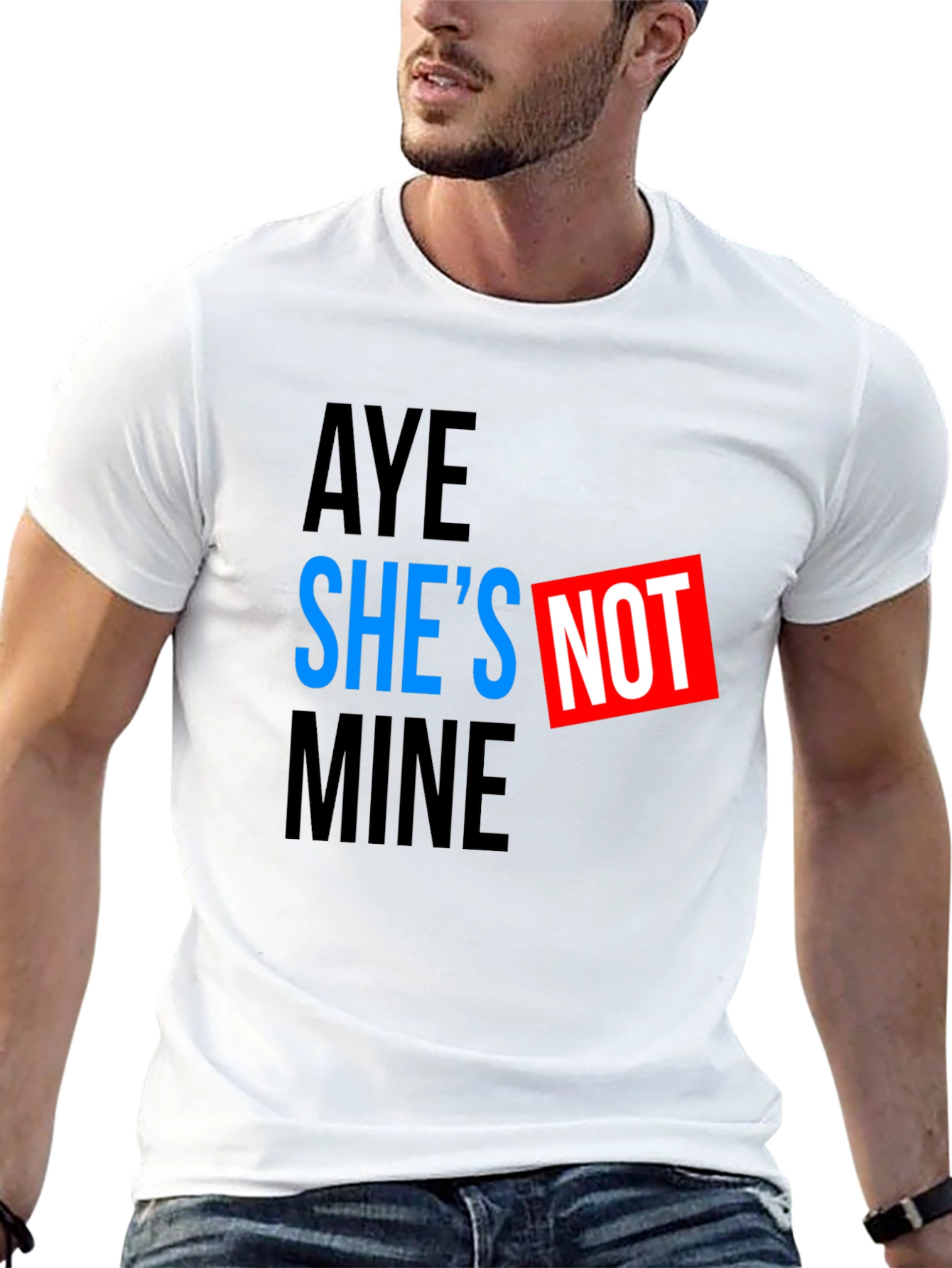 Aye Shes Not Mine Mens T-Shirt