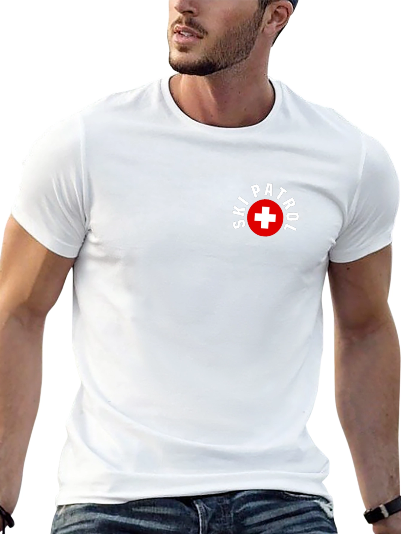 Ski Patrol T-Shirt Black - Rescue & Safety