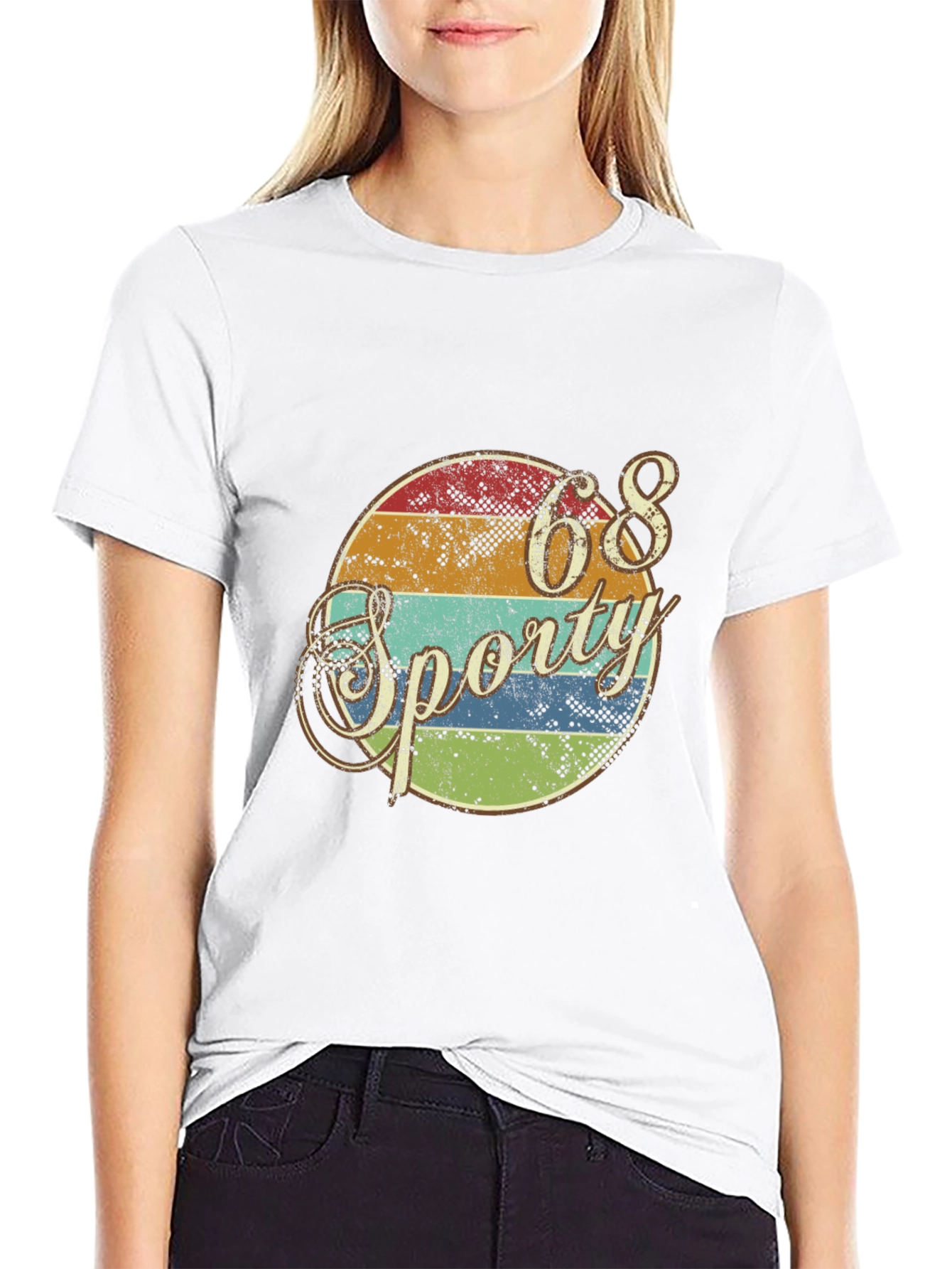 Retro 68 Sporty Graphic T-Shirt