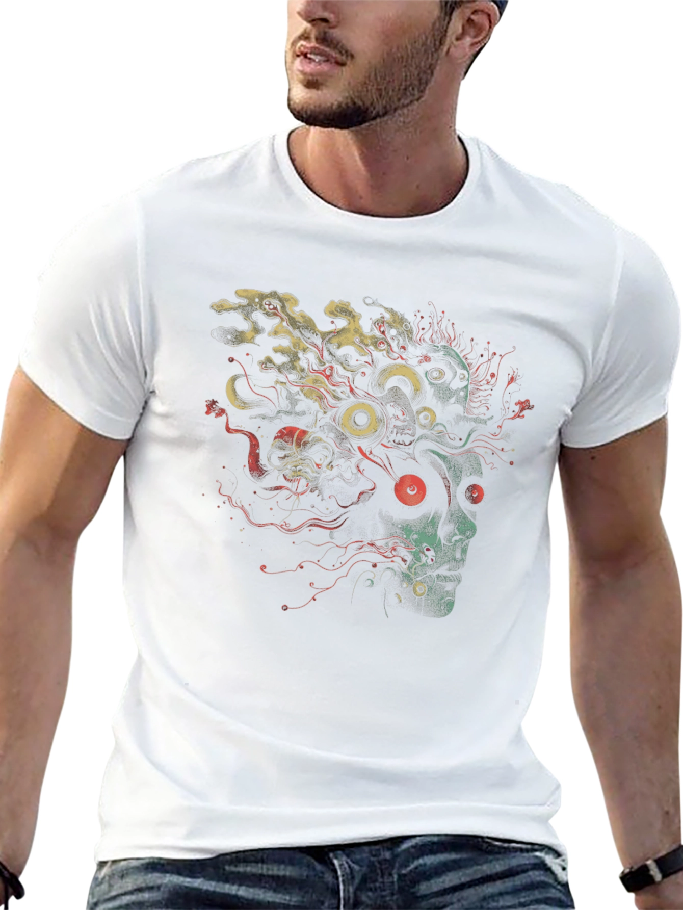 Surreal Horror T-Shirt - Unique Graphic Tee