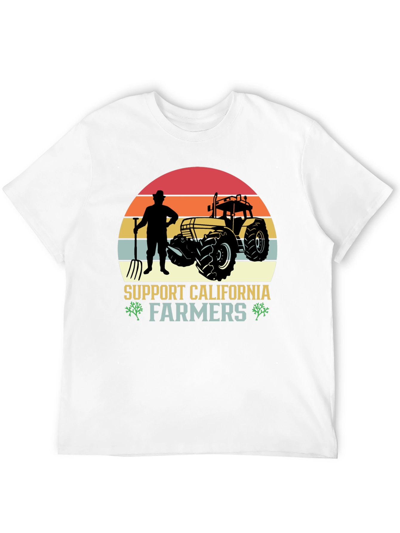 Support California Farmers Graphic Tee