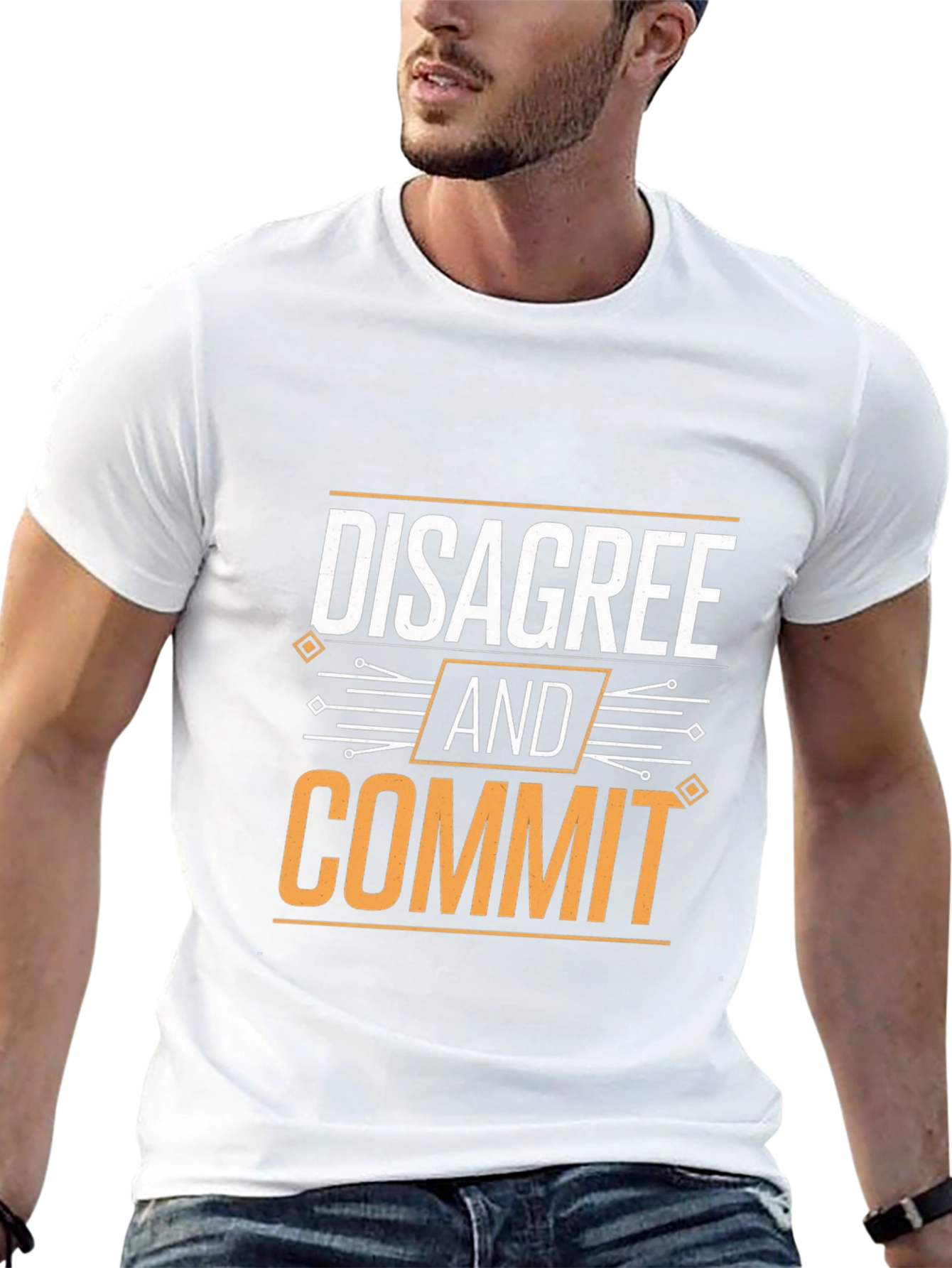 Disagree and Commit Graphic Tee