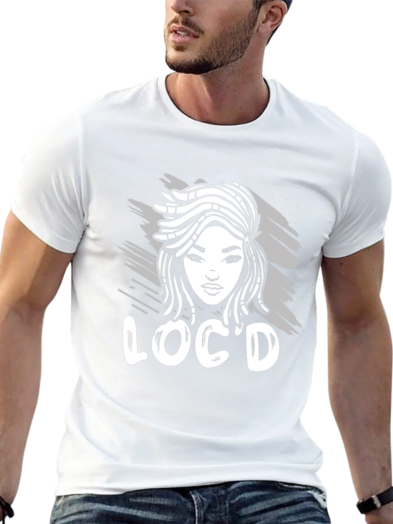 Locd Womens Graphic T-Shirt - Black