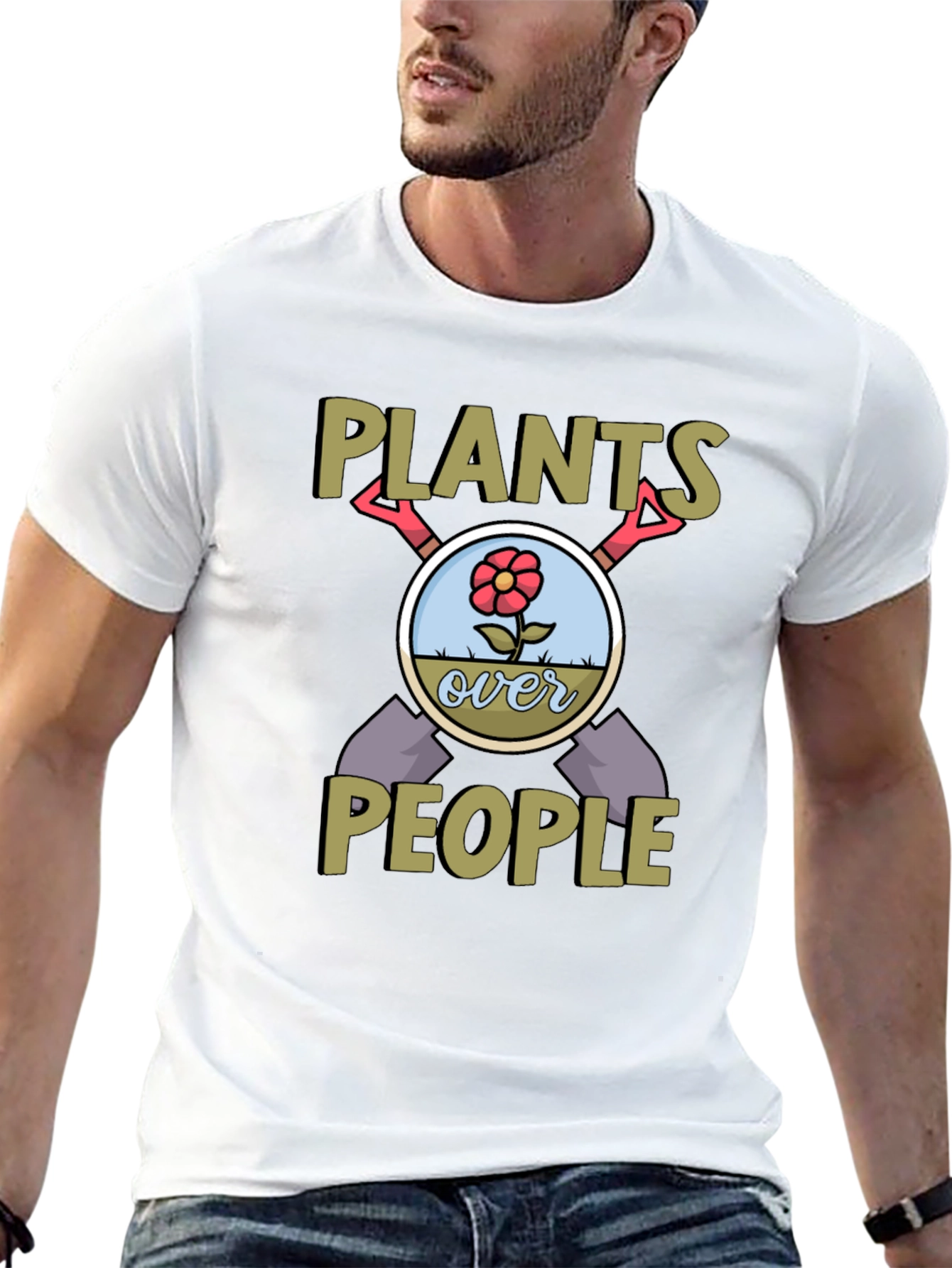 Plants Over People Graphic Tee