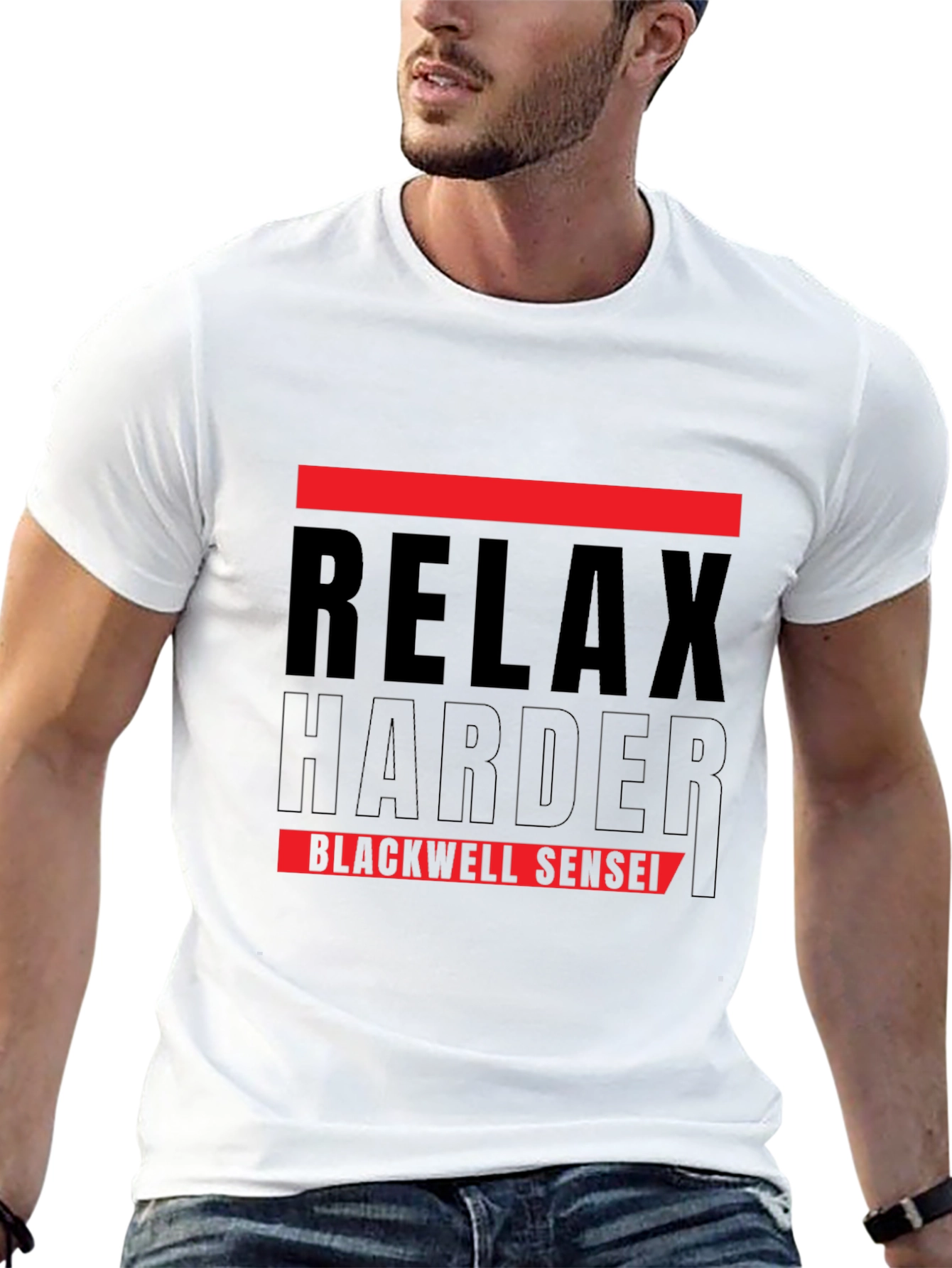 Relax Harder Blackwell Sensei Graphic Tee