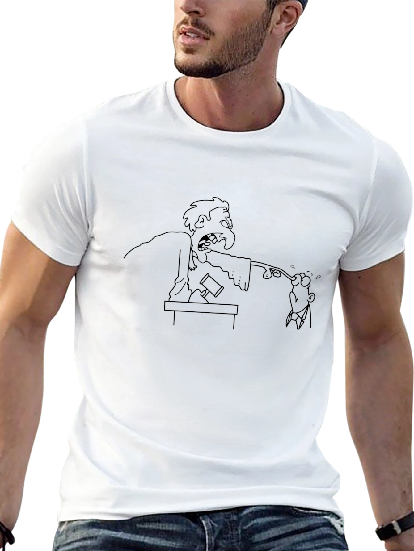 Judge Eat Man T-Shirt