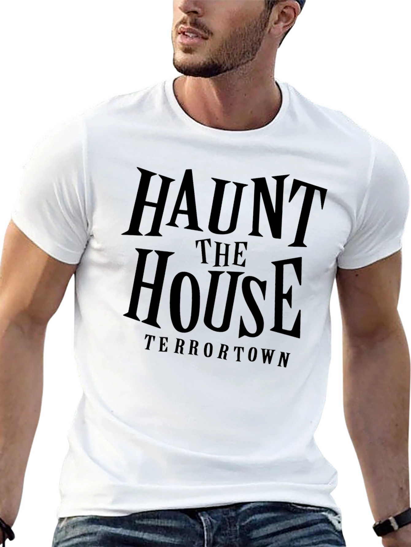 Haunt the House Terrortown Black T-Shirt