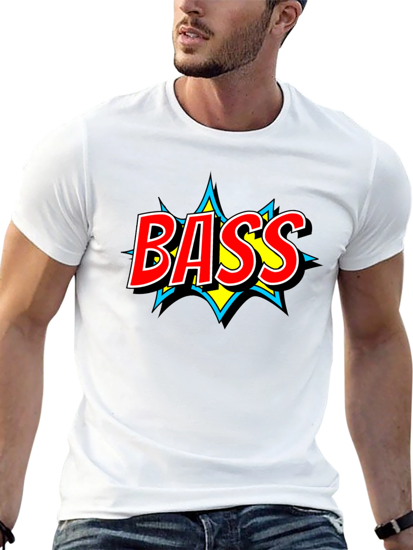 Comic Book Style BASS T-Shirt