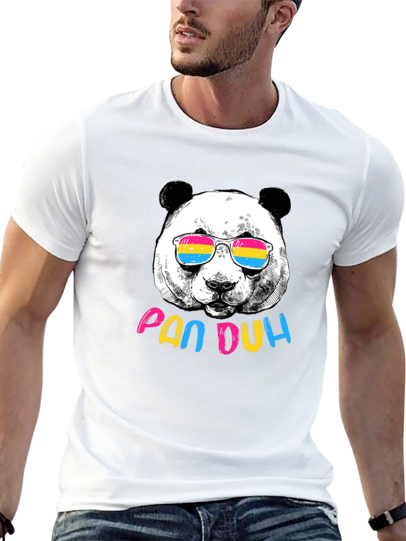 Pan Duh Panda T-Shirt - Stylish Graphic Tee