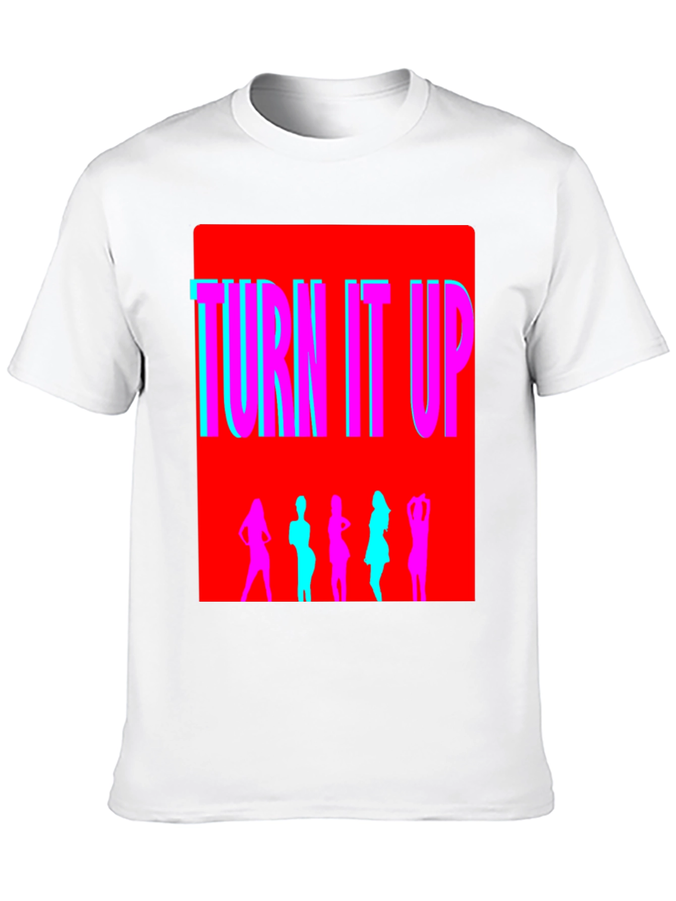 Turn It Up Graphic T-Shirt