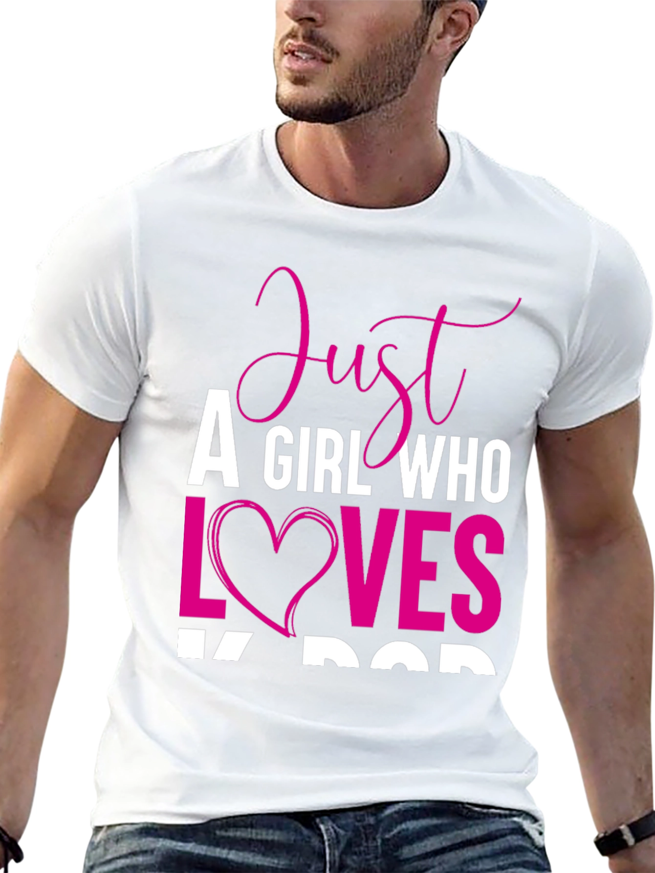 Just a Girl Who Loves K-Pop T-Shirt