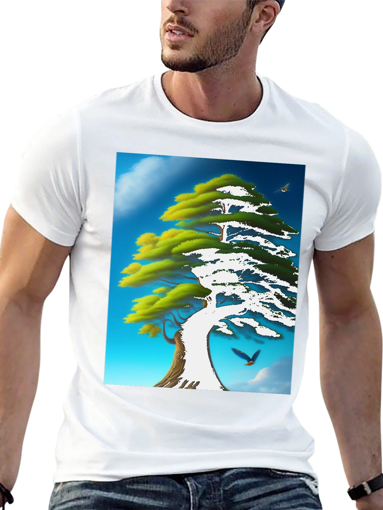 Tree Art Graphic Tee