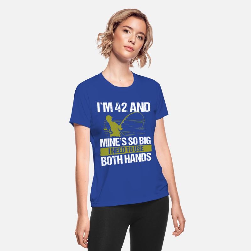 42 Year Old Fishing Lure Fisherman Rod Funny 42