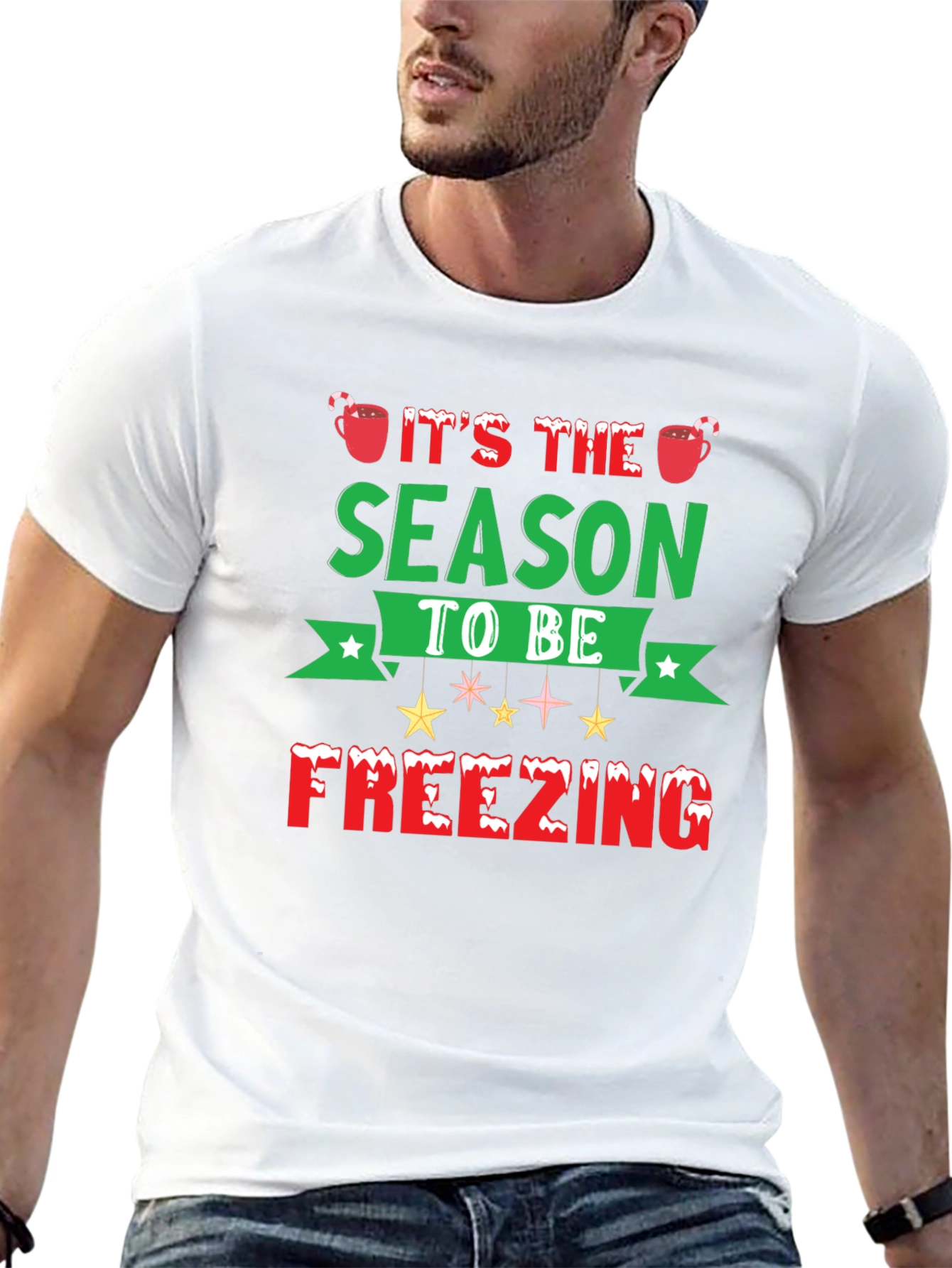 Festive Freezing Holiday T-Shirt