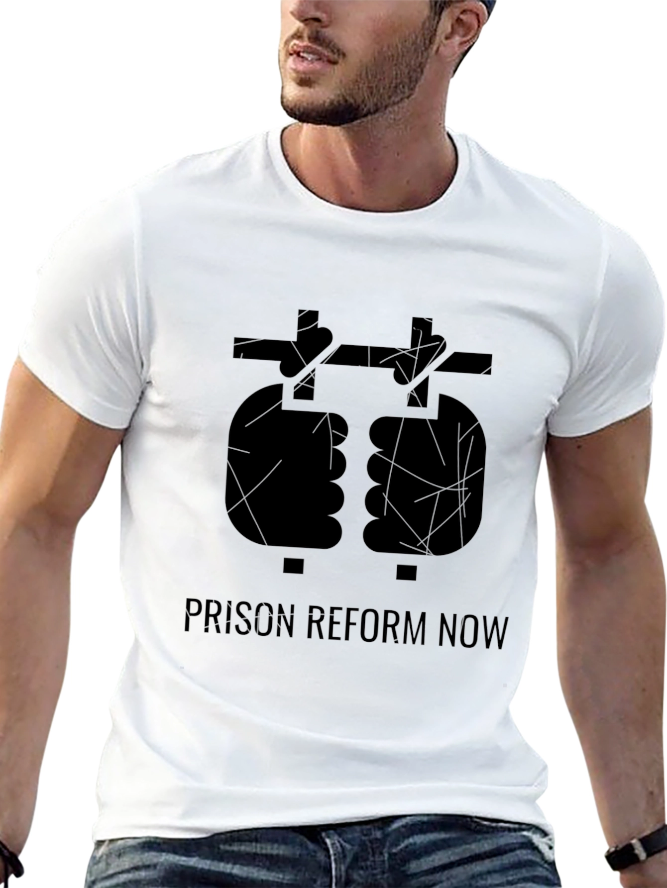 Prison Reform Now Graphic T-Shirt
