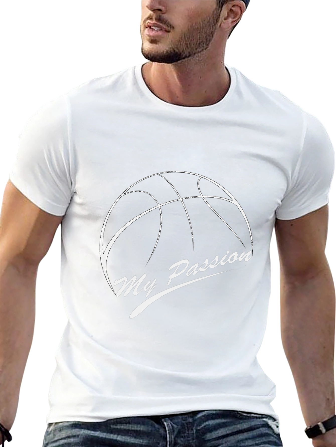 My Passion Basketball Graphic T-Shirt