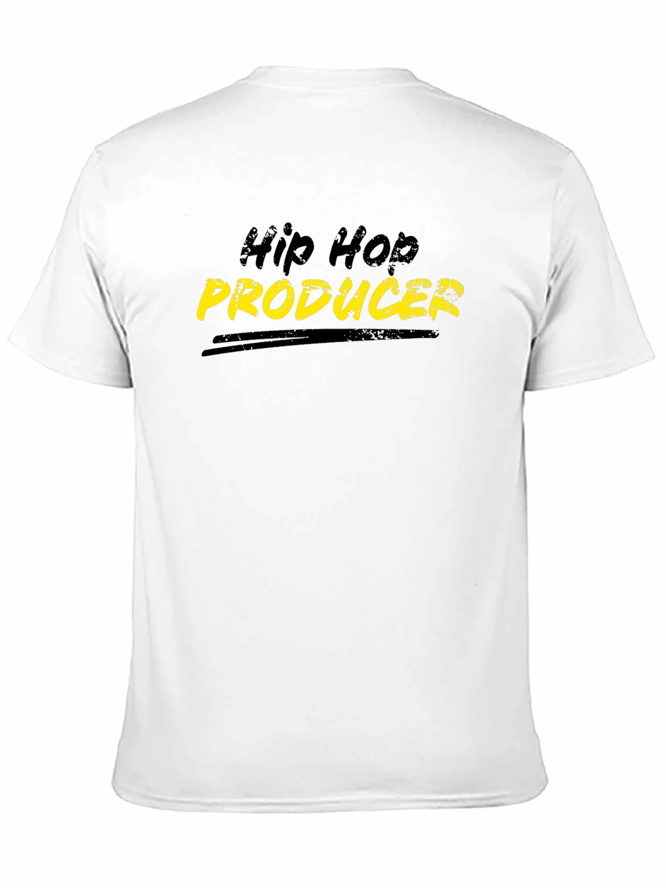 Hip Hop Producer Black Graphic Tee