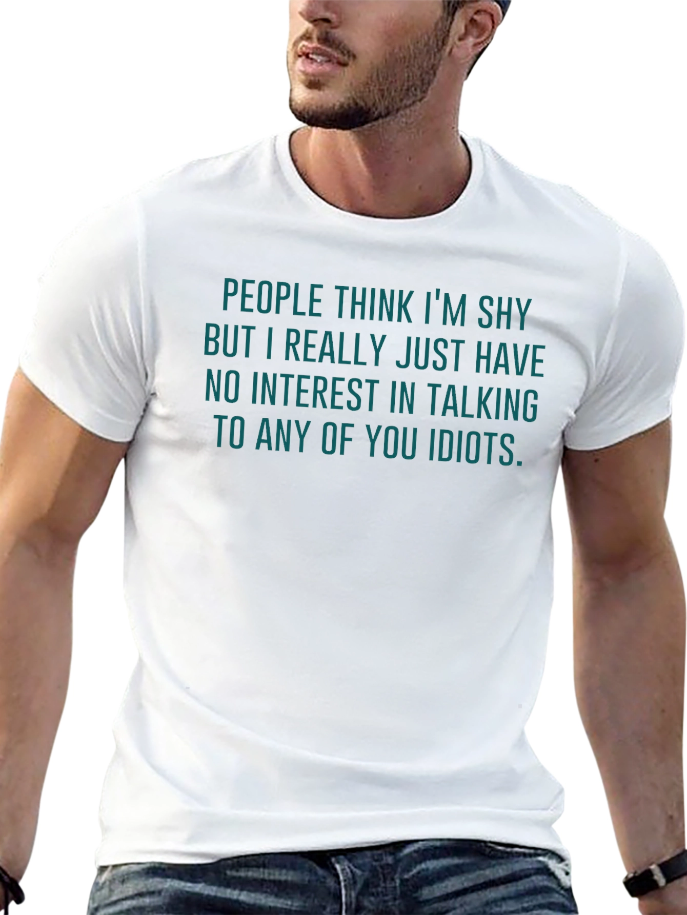 Shy Funny Sarcastic T-Shirt