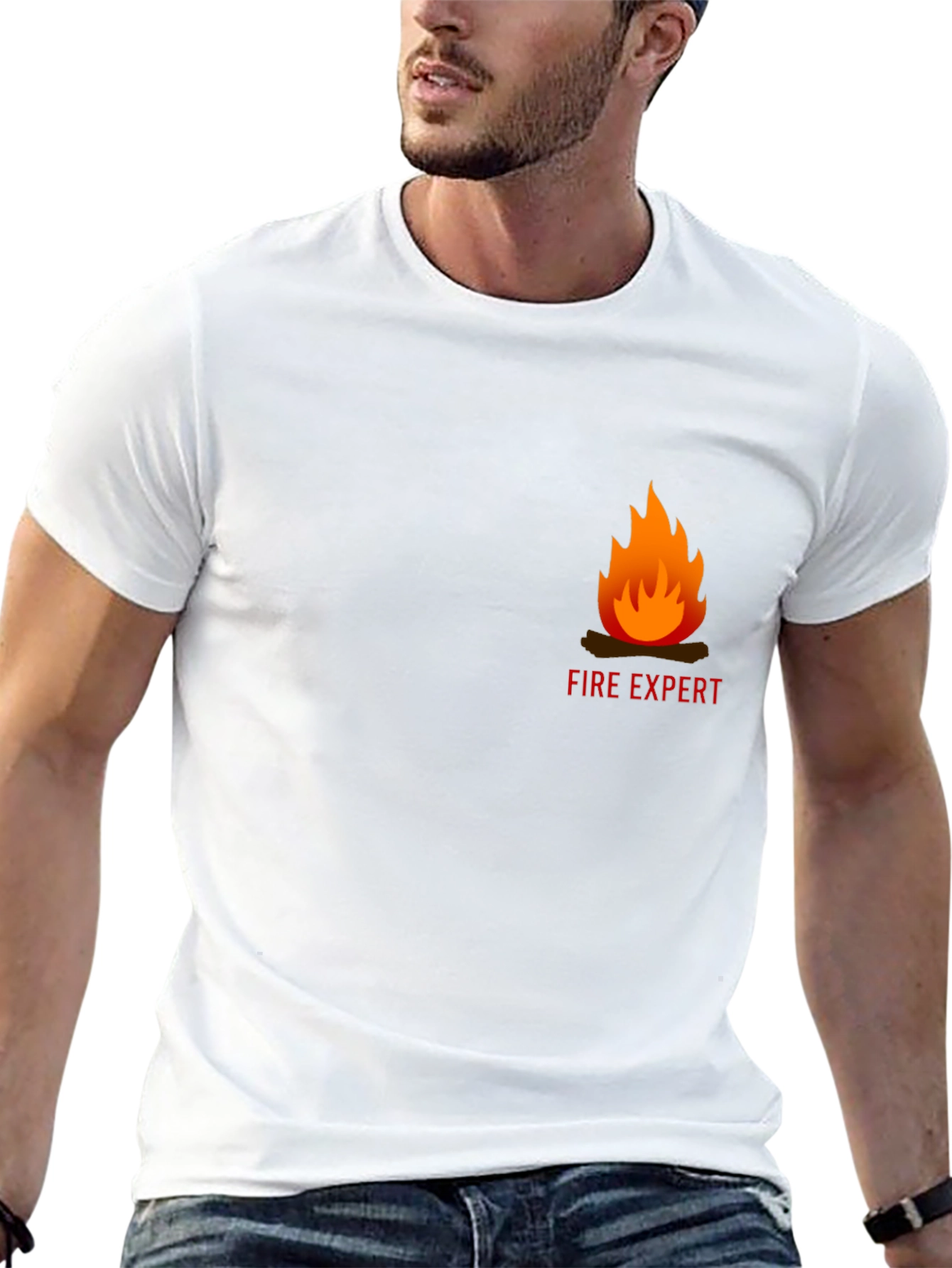 Fire Expert Black T-Shirt