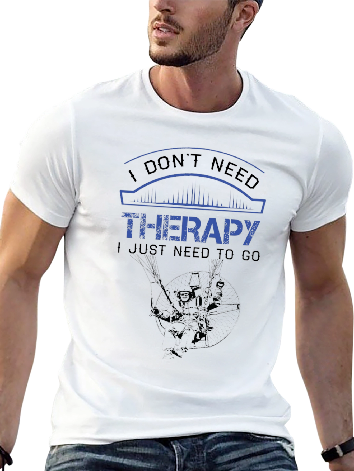 I Dont Need Therapy T-Shirt - Black