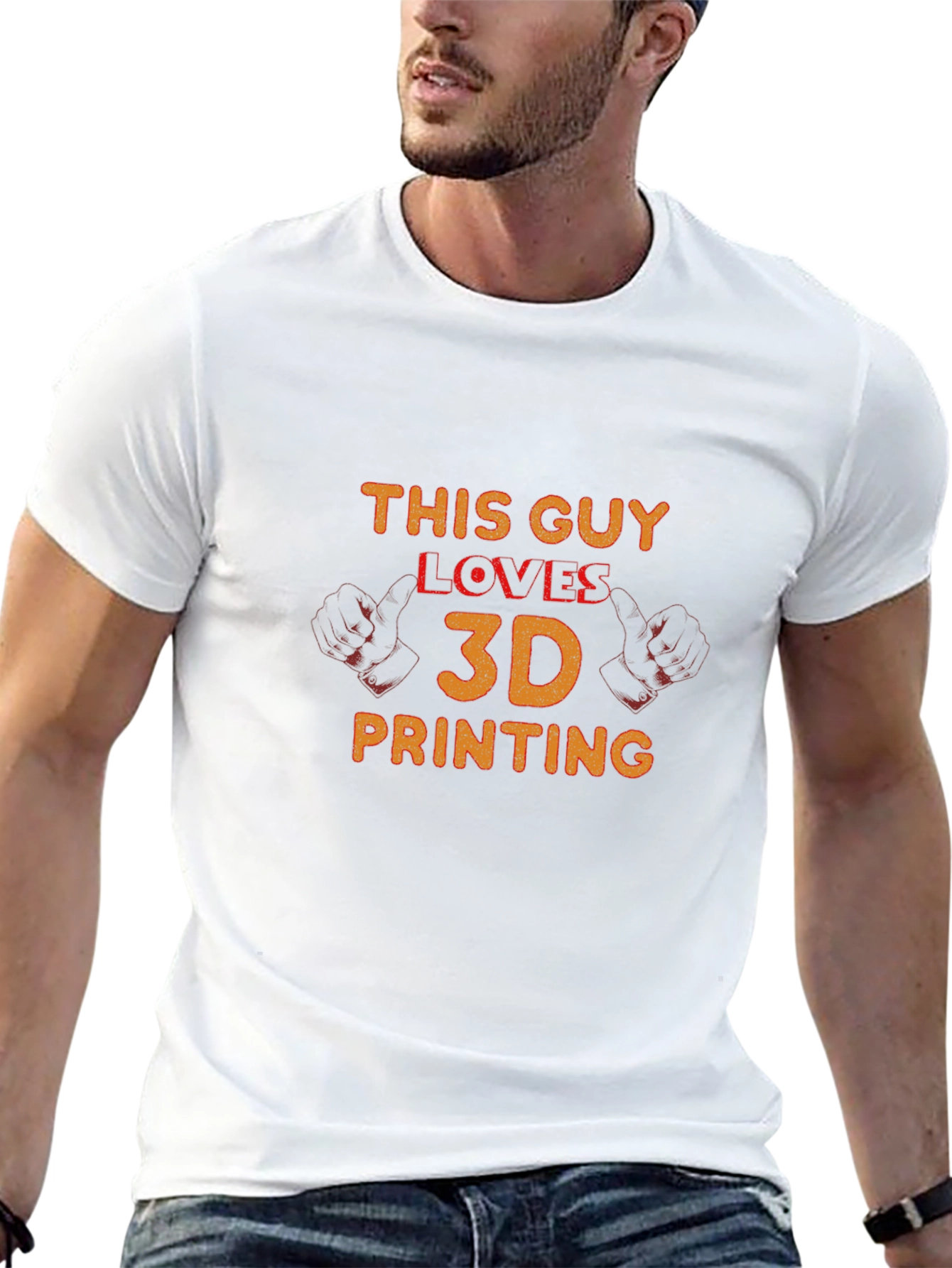 3D Printing Lovers Tee - Black
