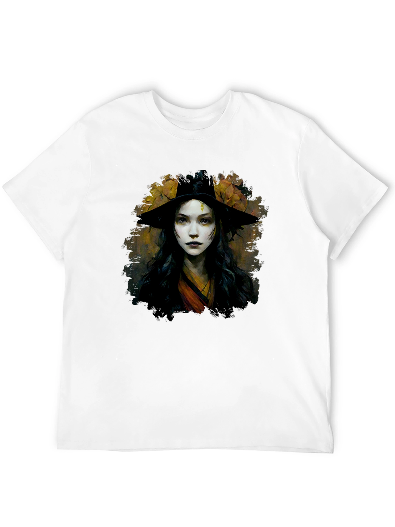 Mystic Witch Graphic Tee - Unisex Black T-Shirt