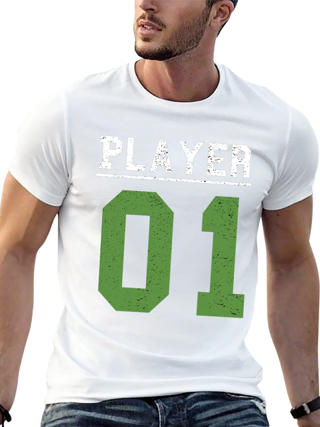 Player 01 Graphic T-Shirt - Gaming Apparel