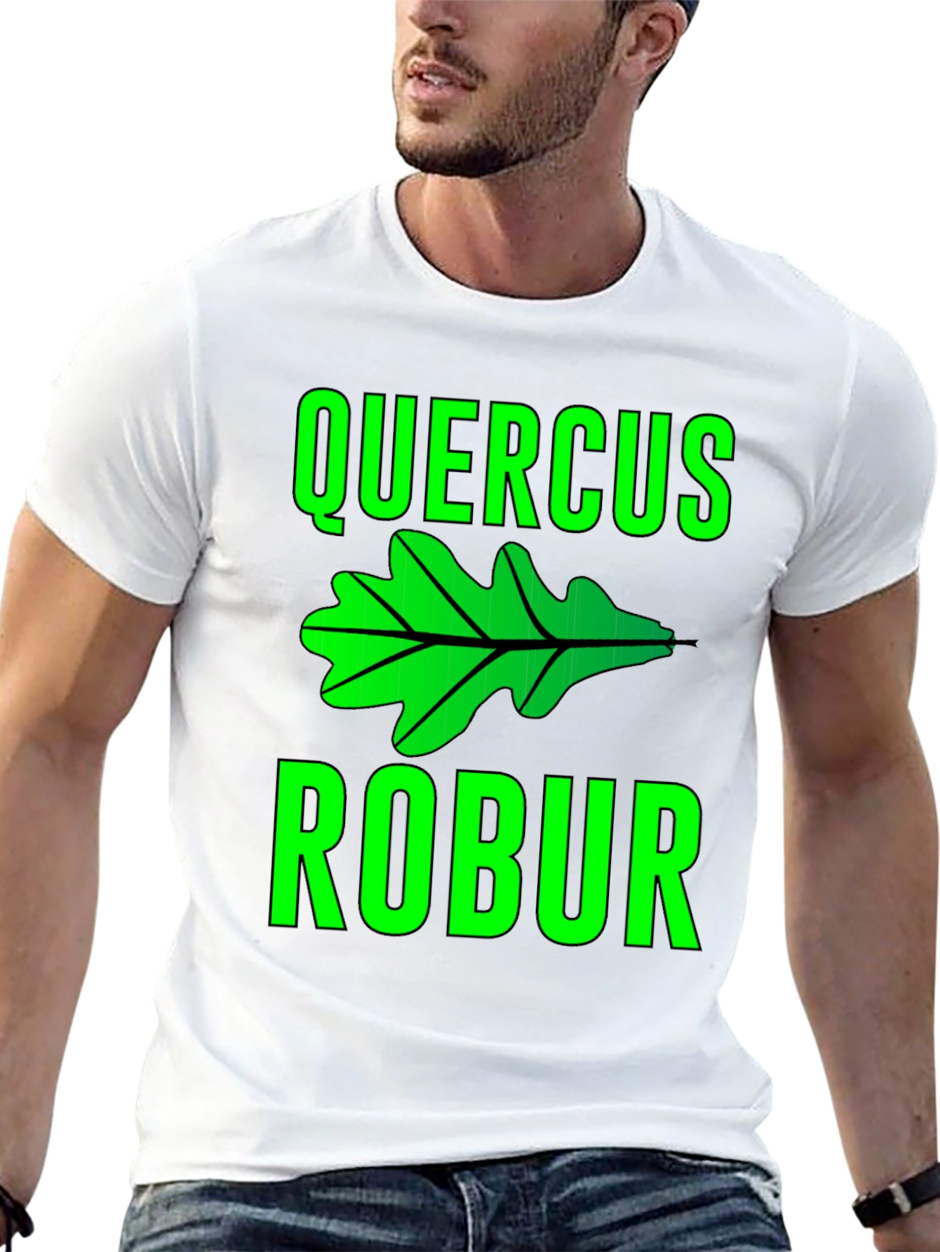Quercus Robur Oak Leaf T-Shirt