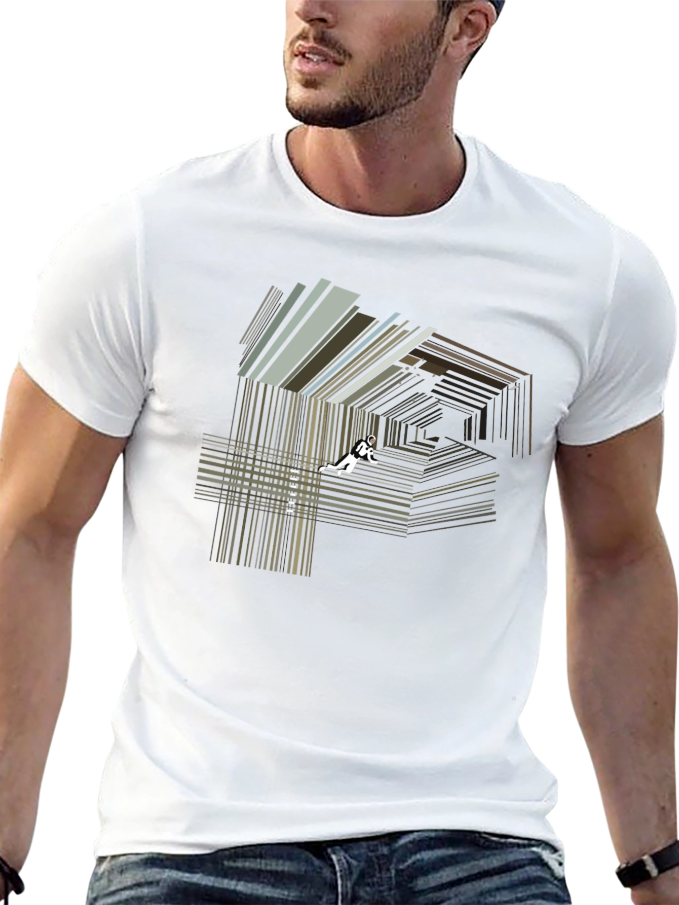 Abstract Graphic T-Shirt: Unique Design