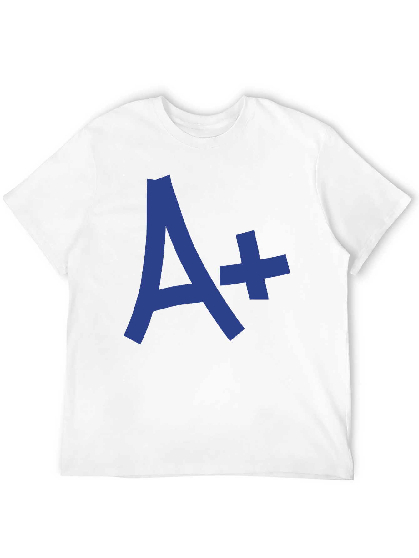 A+ Black Graphic Tee