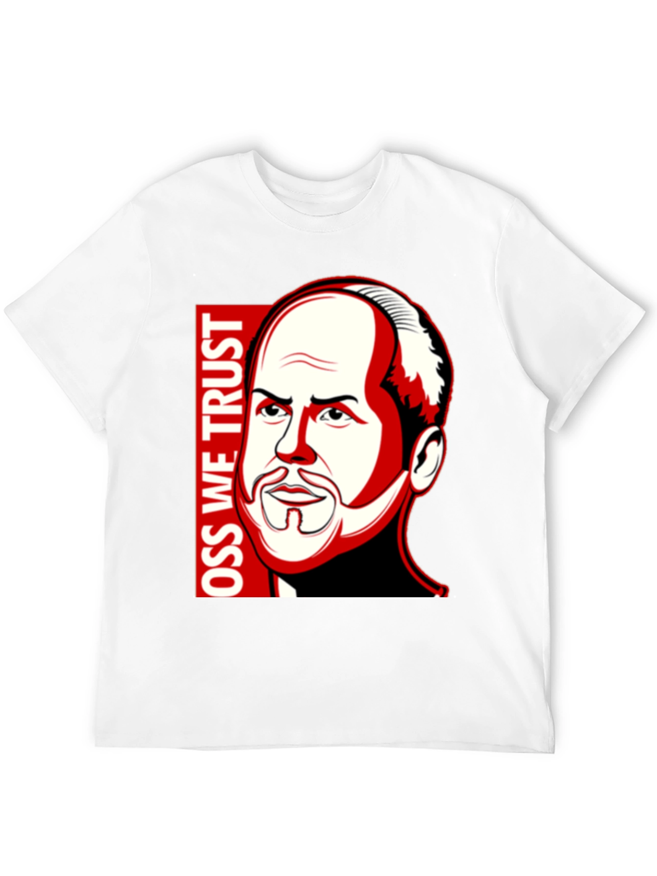 OSS We Trust Graphic Black T-Shirt