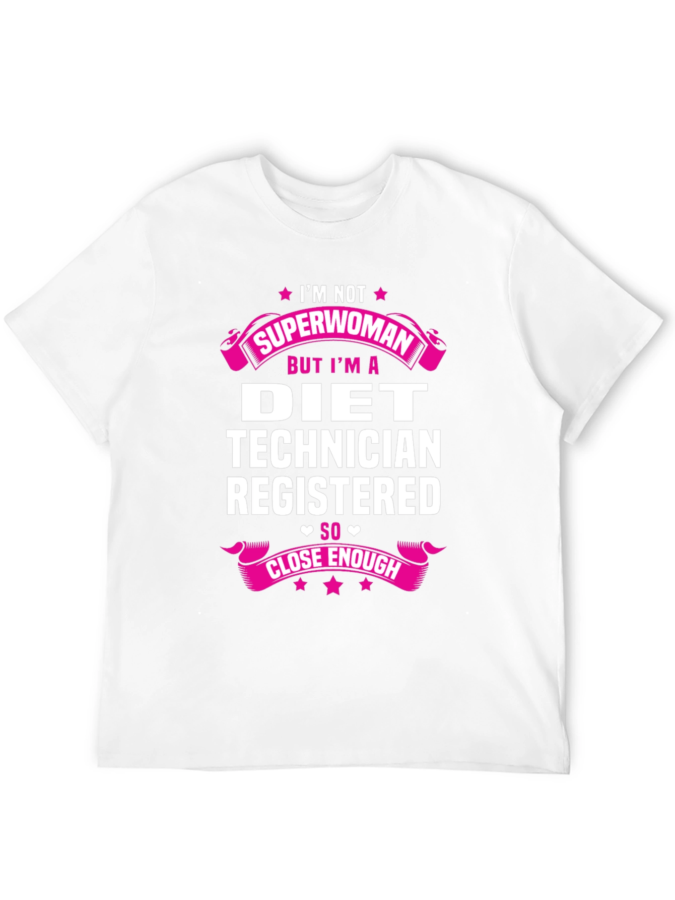 Diet Technician Superwoman Funny T-Shirt
