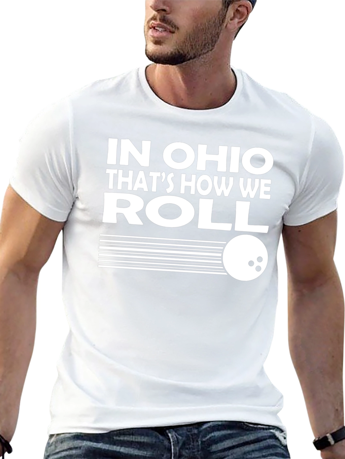 Ohio Bowling T-Shirt - Thats How We Roll!