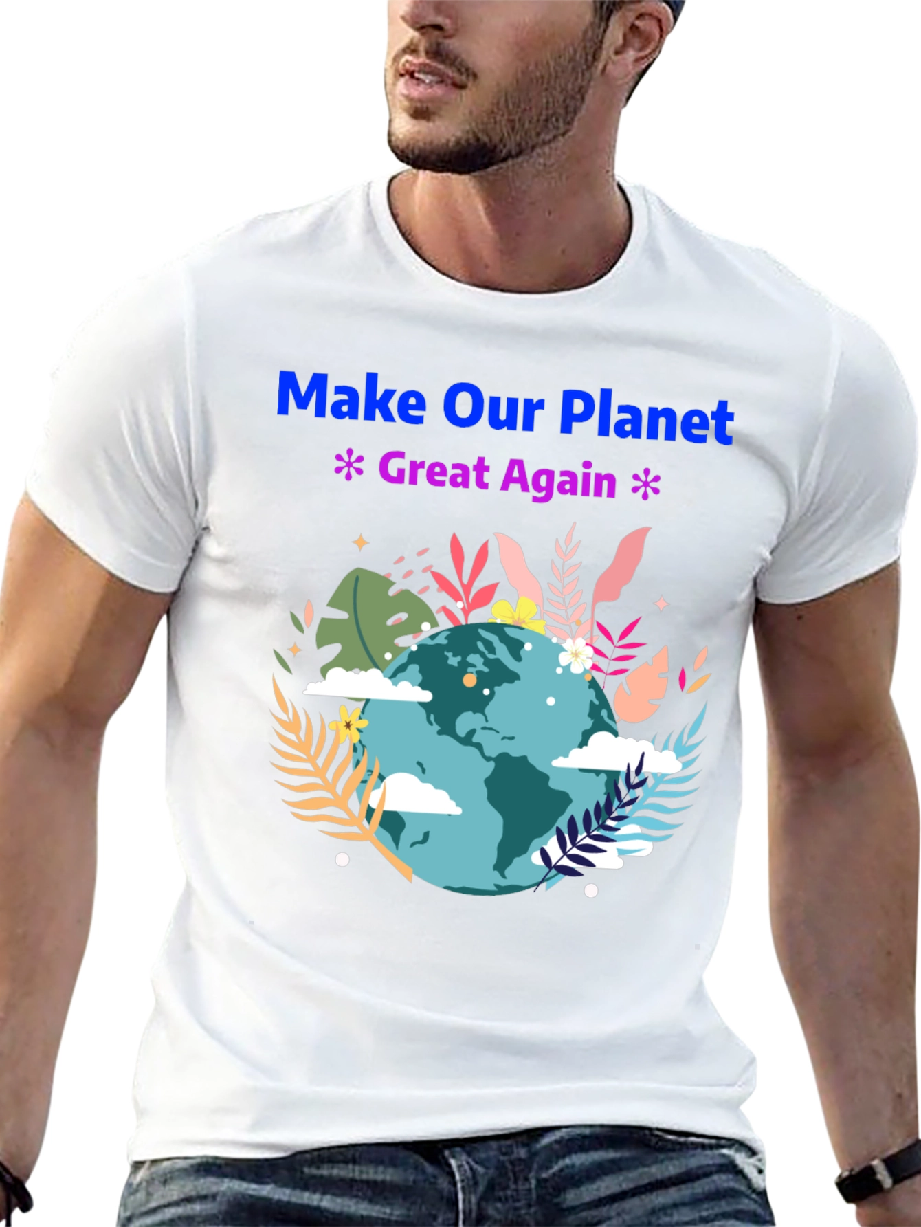 Eco-Friendly Make Our Planet Great Again T-Shirt