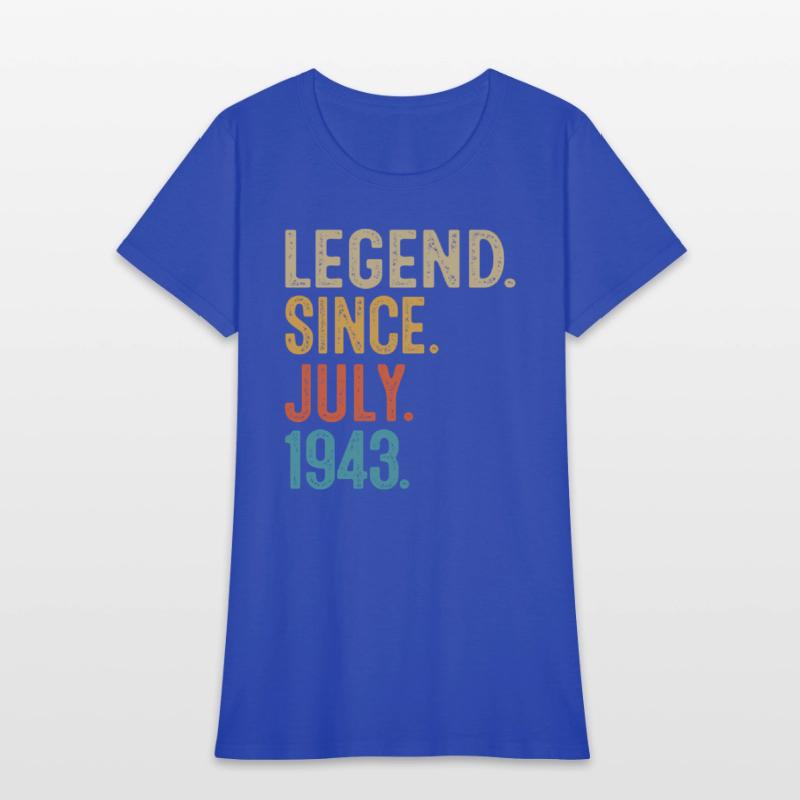 80Th 80 Legend Since July 1943