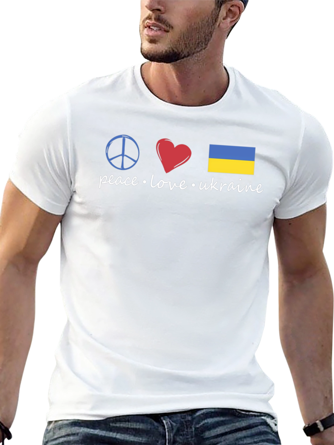 Peace Love Ukraine T-Shirt