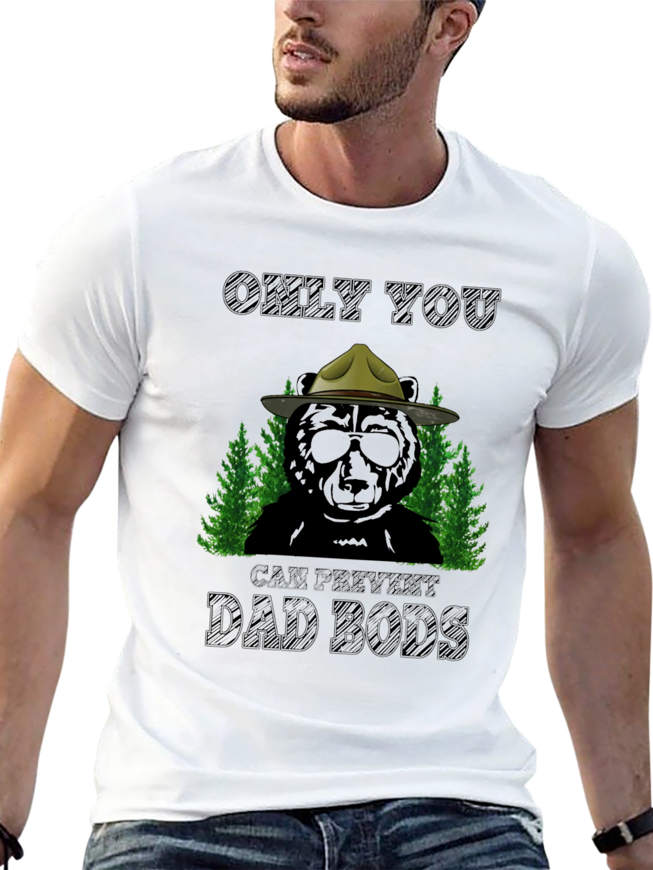 Funny Bear Dad Bods T-Shirt