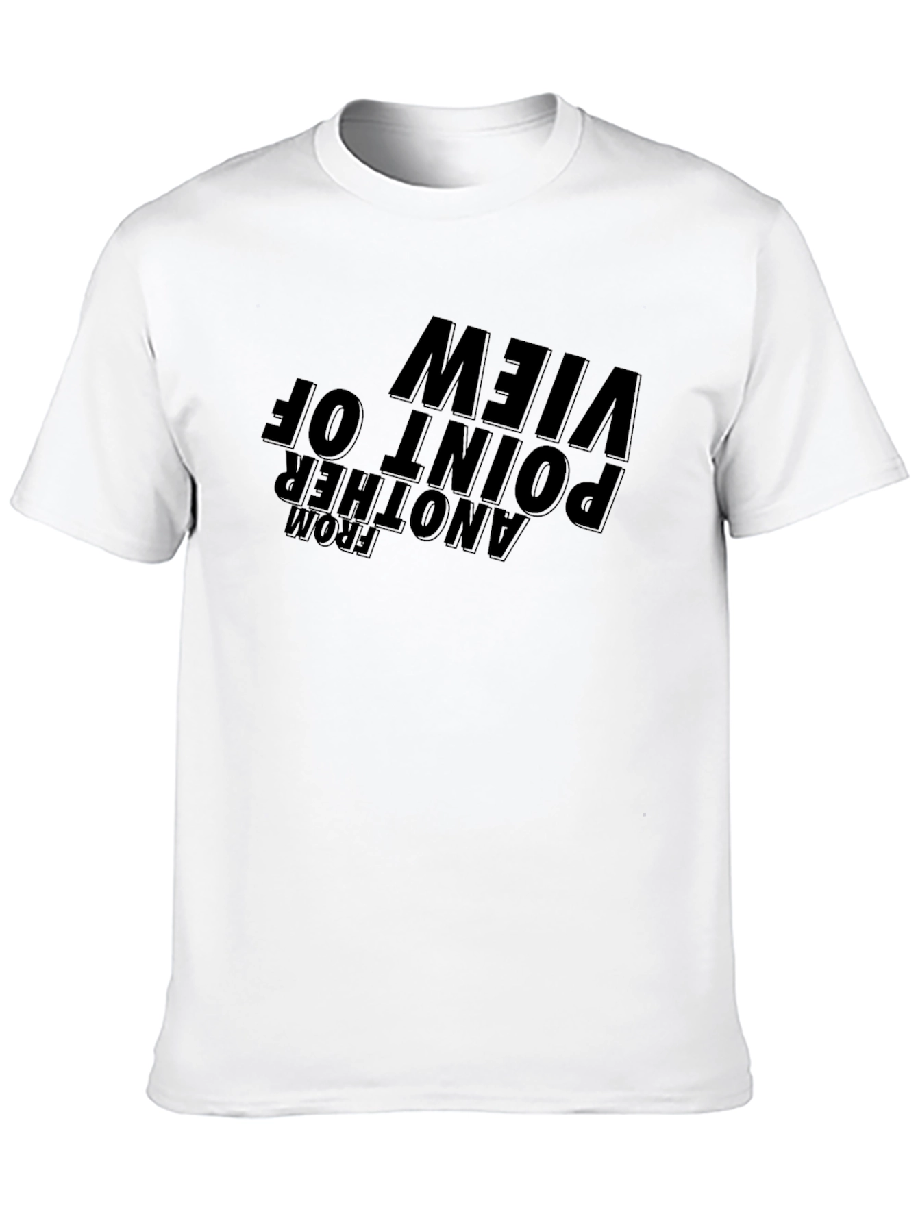Another Point of View Graphic Tee - Black