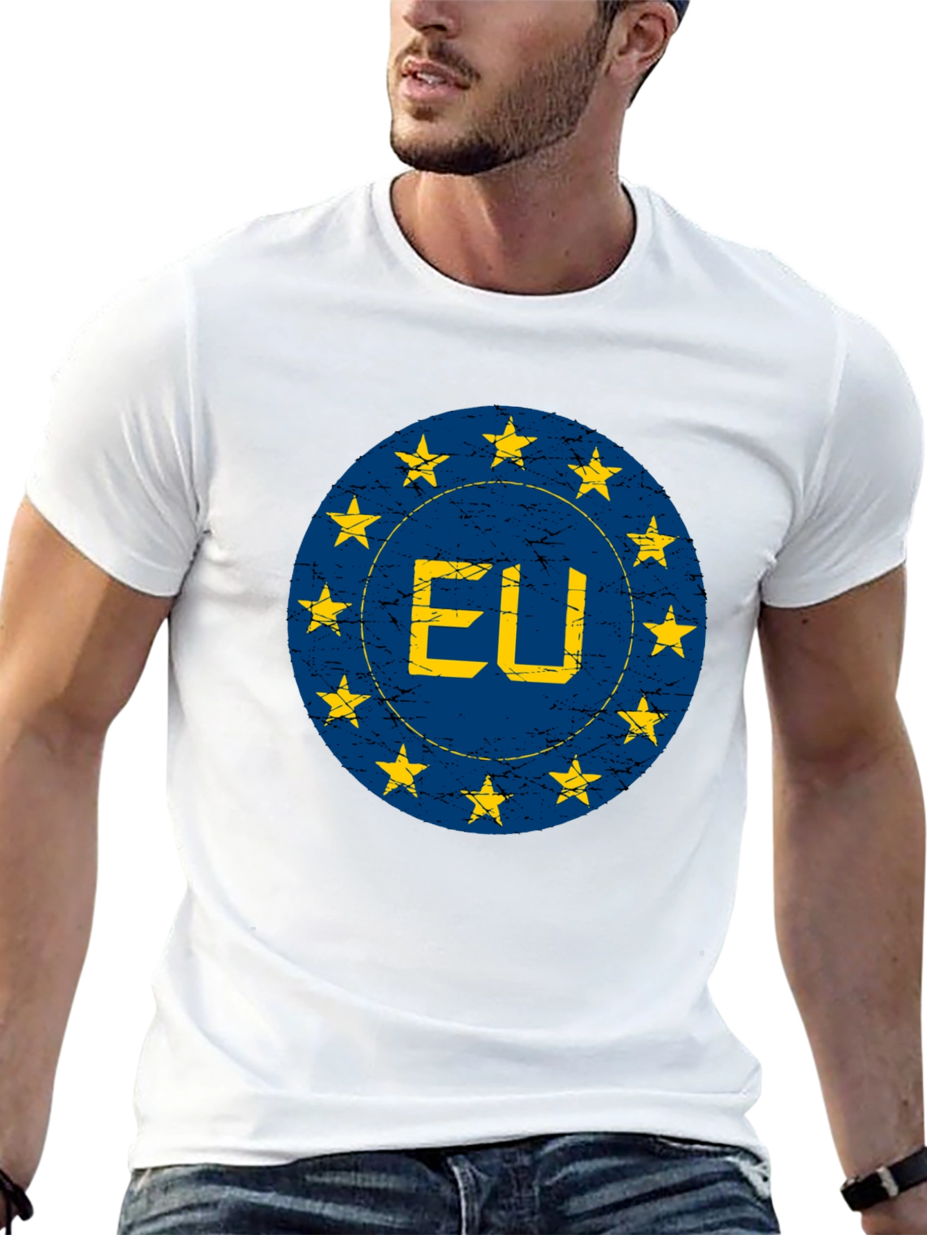 EU Flag Star Circle T-Shirt