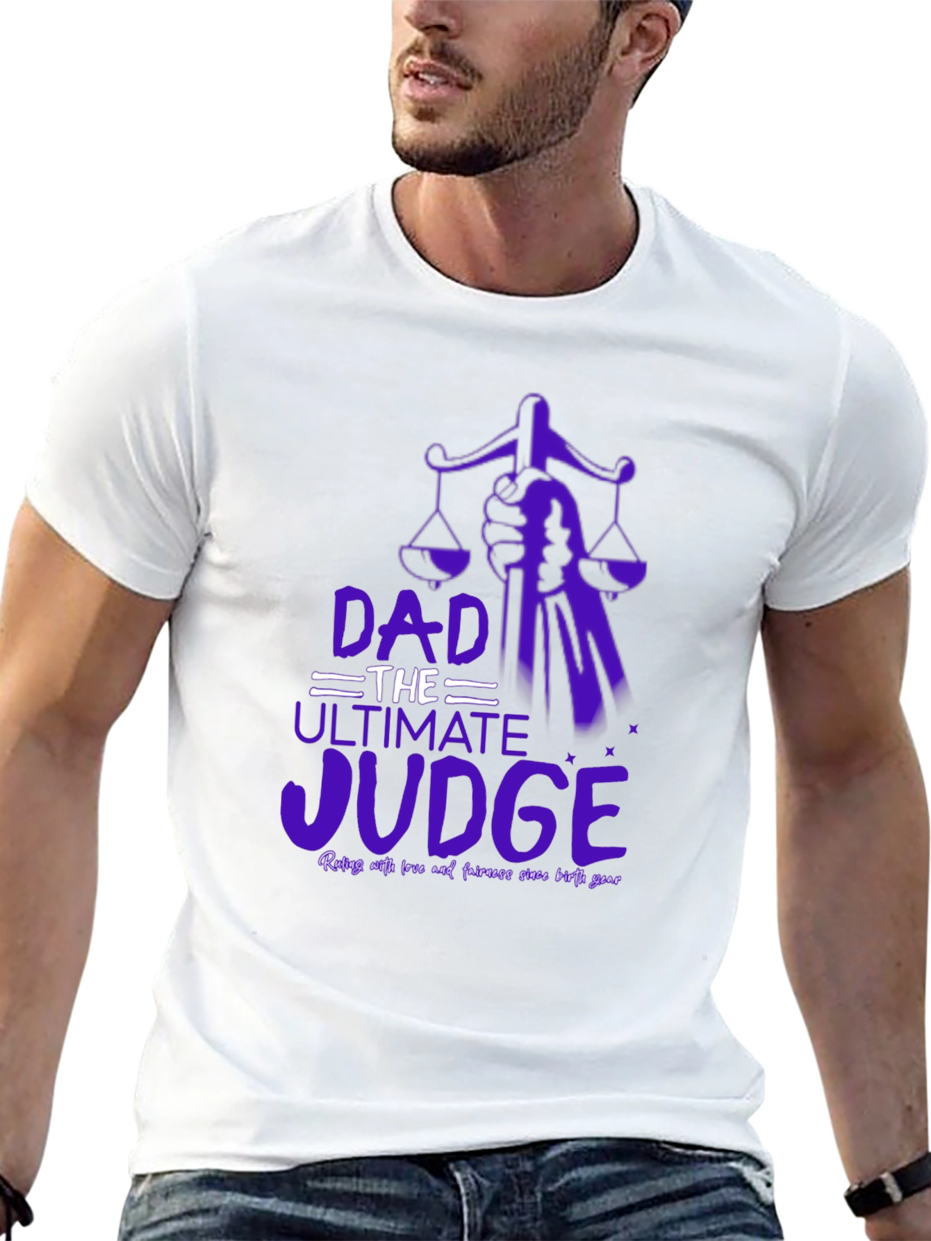 Dad The Ultimate Judge T-Shirt