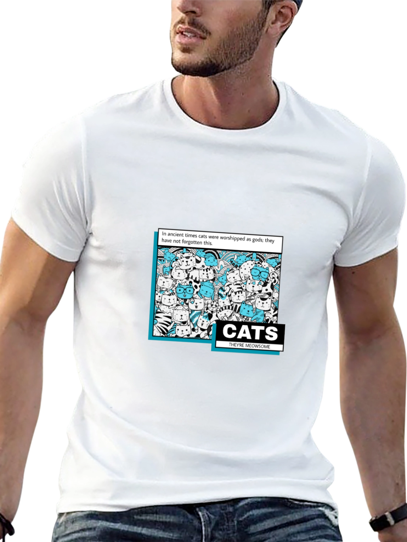 Cats Theyre Meowsome T-Shirt