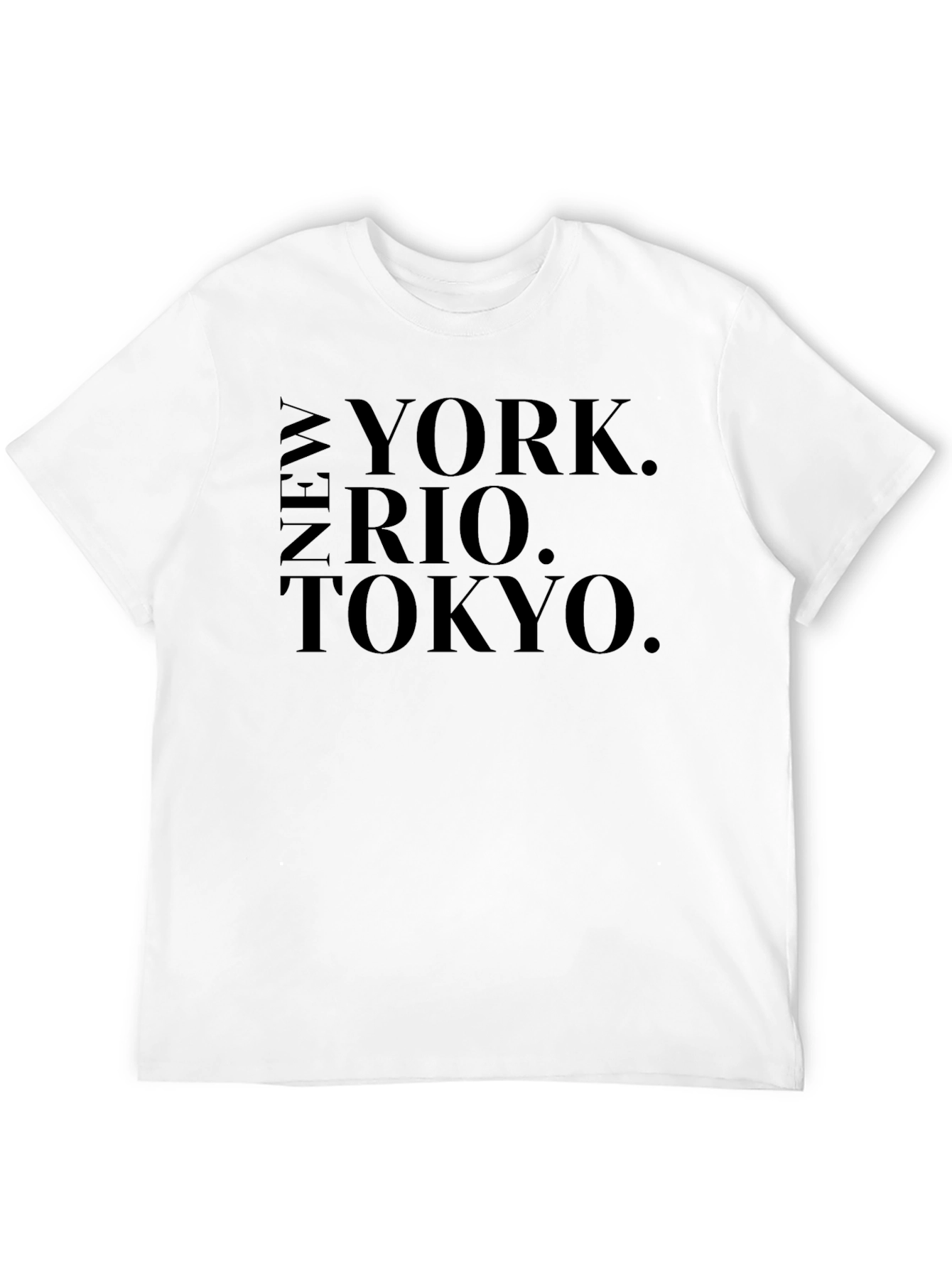New York Rio Tokyo Graphic Tee