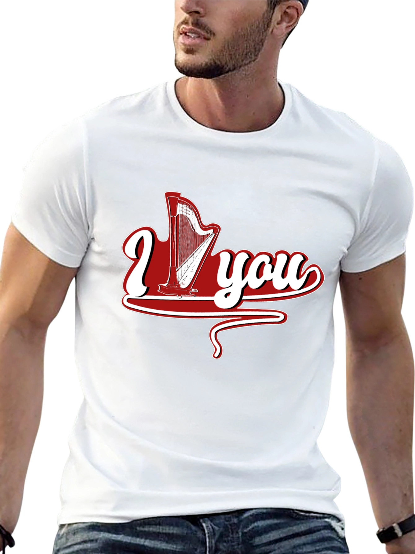 Harp Music Lover T-Shirt