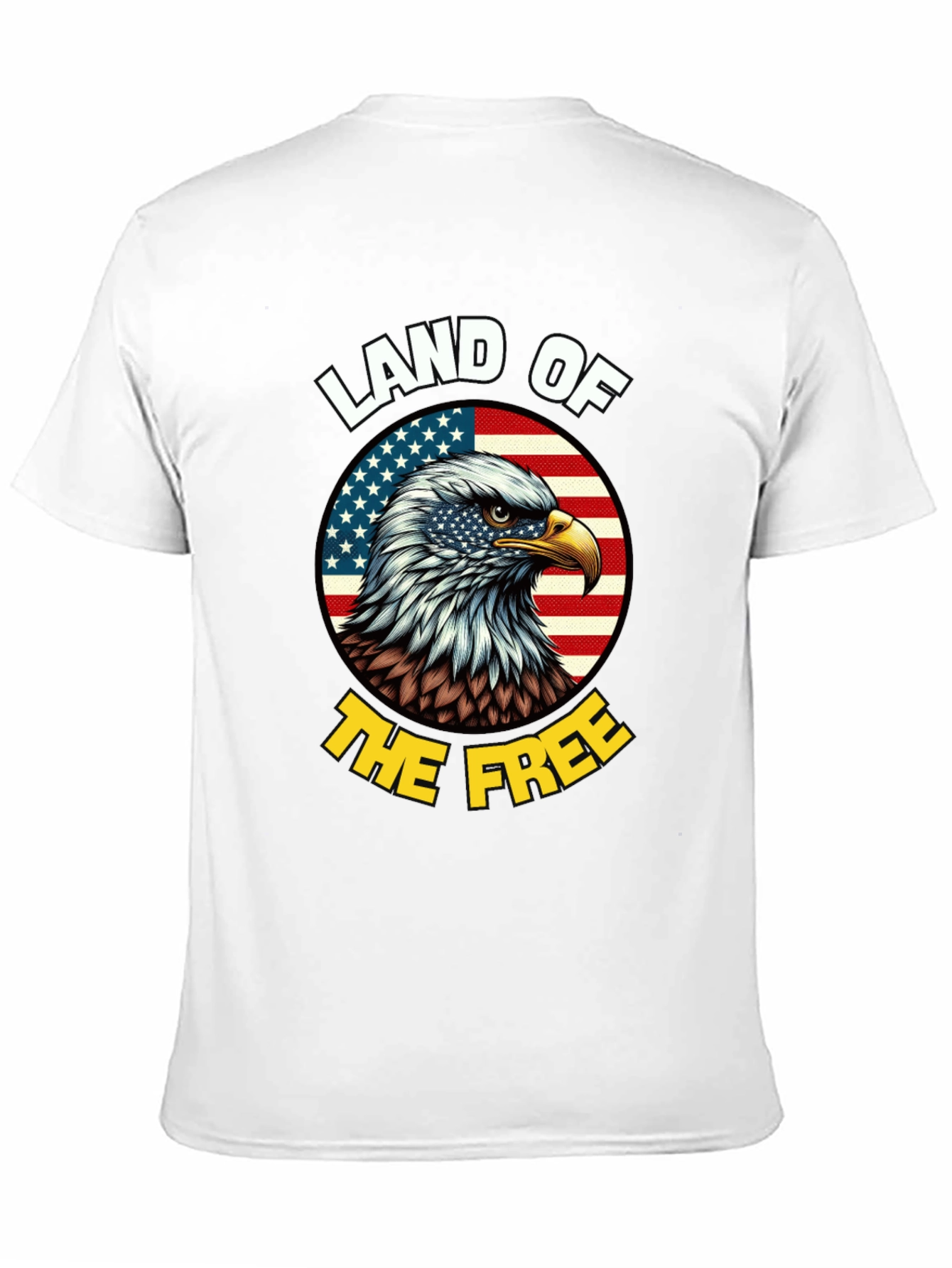 Patriotic Eagle USA Flag T-Shirt