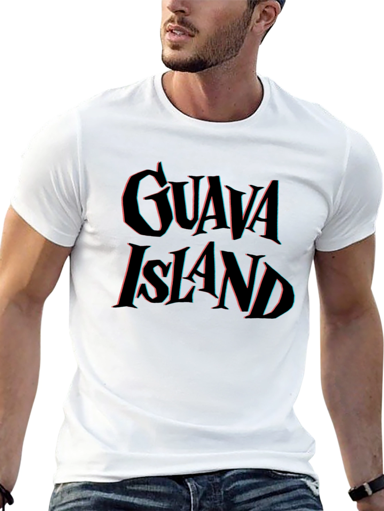 Guava Island Black Graphic Tee